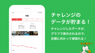 みんチャレ-目標達成アプリ ダイエットも禁煙も継続して習慣化 screenshot 2