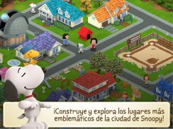 Peanuts: Construye la Ciudad de Snoopy Simulador screenshot 0