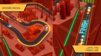 Hyperdrome - La batalla de carreras tácticas screenshot 1