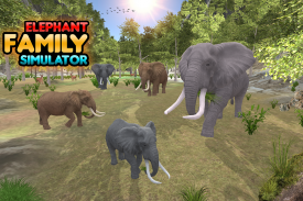 Elephant Simulator: Wild Animal Family Games screenshot 7