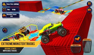 US Monster Truck Driving: Impossible Truck Stunts screenshot 4