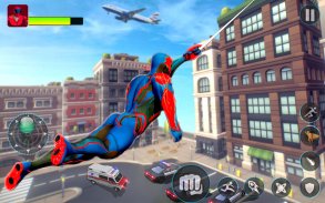 Iron Spider Rope Hero - Superhero Games screenshot 2