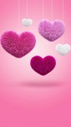 Fluffy Hearts Live Wallpaper screenshot 0