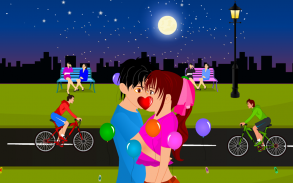 Kissing Game-New Year Fun screenshot 0