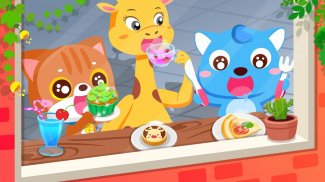 Musim Panas Bayi Panda: Café screenshot 1