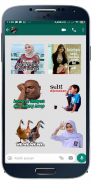 Stiker WA Perang Gambar Lucu Kocak WAStickerApps screenshot 4