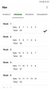Dips - Training program screenshot 1