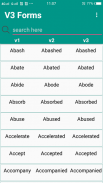 V3 Forms - English Verb forms screenshot 0