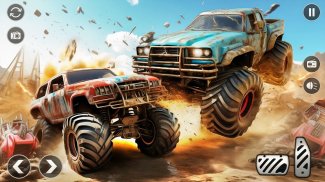 Monster Truck Stunt -Car Crash screenshot 4