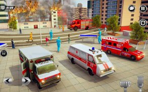 Ambulance Simulator Driving 3D screenshot 2