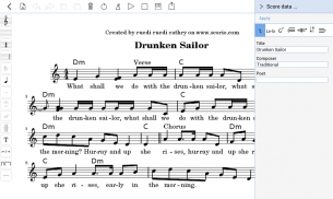 scorio Music Notator screenshot 3