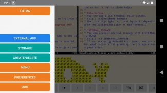 DroidVim screenshot 3