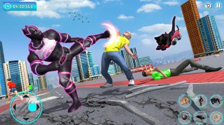 Black Flying Panther SuperHero screenshot 1