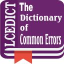 LCEDict - The Dictionary of Common Errors