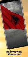 Albania Flag Live Wallpaper screenshot 7