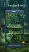 3D Bamboo House Live Wallpaper screenshot 6