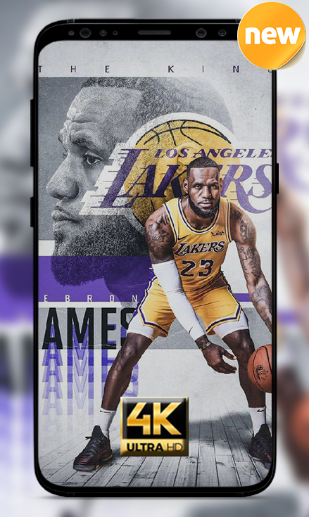 🏀 Wallpaper for Lebron James Lakers APK pour Android Télécharger