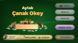 Aylak Çanak Okey screenshot 2