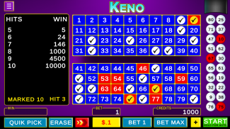 Keno - Las Vegas Games Offline screenshot 0