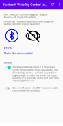Bluetooth Visibility Control (and MIUI fix) screenshot 1