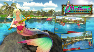 Mermaid Simulator 3D - Sea Animal Attack Games screenshot 8