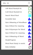 English etymology wordlist screenshot 1