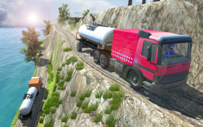 Oil Tanker Truck Sim Games 3D screenshot 0