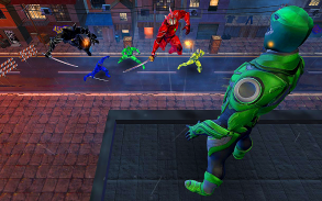 Fighters poder Dino herói Ninja Batalha Sombra Aço screenshot 5