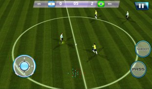 كرة القدم لعبة: كأس العالم لكرة القدم الحقيقي 2018 screenshot 5