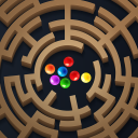 Roll Maze Balls -3D Relaxing Maze Escape Free Game Icon