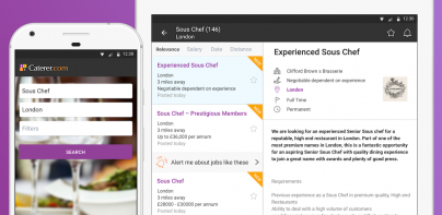 Caterer Job Search