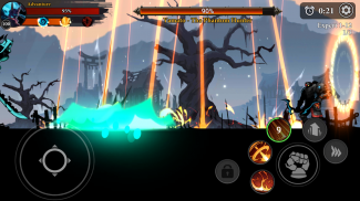 Stickman Master: League Of Shadow - Ninja Legends screenshot 2