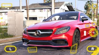 Extreme City Car Drive Simulator 2021: Benz C216 screenshot 0