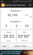 Speed & Pace Calculator screenshot 2