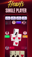 Hearts Kartenspiel Offline screenshot 18