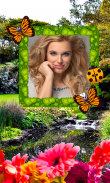 Garden photo frame : Decorate screenshot 0