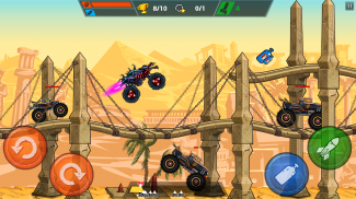 Mad Truck Challenge - Гонки и бои машин с боссами screenshot 19