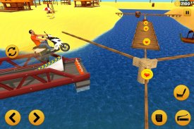 Beach Water Surfer Bike Rider: screenshot 9