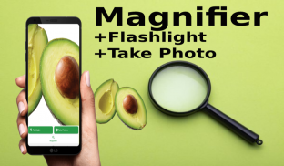 Magnifier + Flashlight screenshot 1