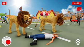 Wild Angry Lion Adventure 2020 screenshot 1