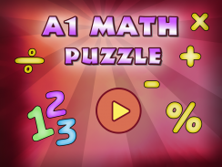 A1 Puzzle di matematica screenshot 0