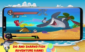 Zig & Sharko Skateboard Game screenshot 1
