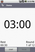 myTraining Timer screenshot 1