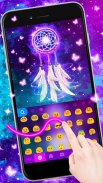 ثيم لوحة المفاتيح Galaxy Dream screenshot 1