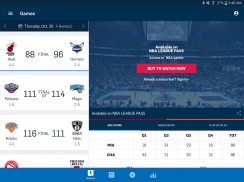 NBA Officiel : Matchs de basket en live et news screenshot 7
