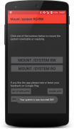 Mount /system RO/RW [ROOT] screenshot 1