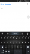 ภาษาฝรั่งเศส - GO Keyboard screenshot 3