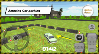 Classic Car Parking 3D screenshot 1