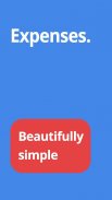 Expenses: Simple Tracker screenshot 1