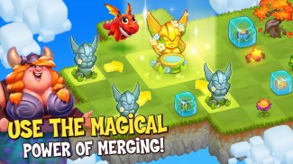 Merge World Above Magic Puzzle screenshot 2